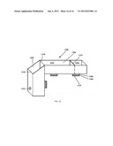 Organizer Device with Three-Ring Binder Feature diagram and image