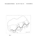 Plastic fuel tank with increased deformation stability diagram and image