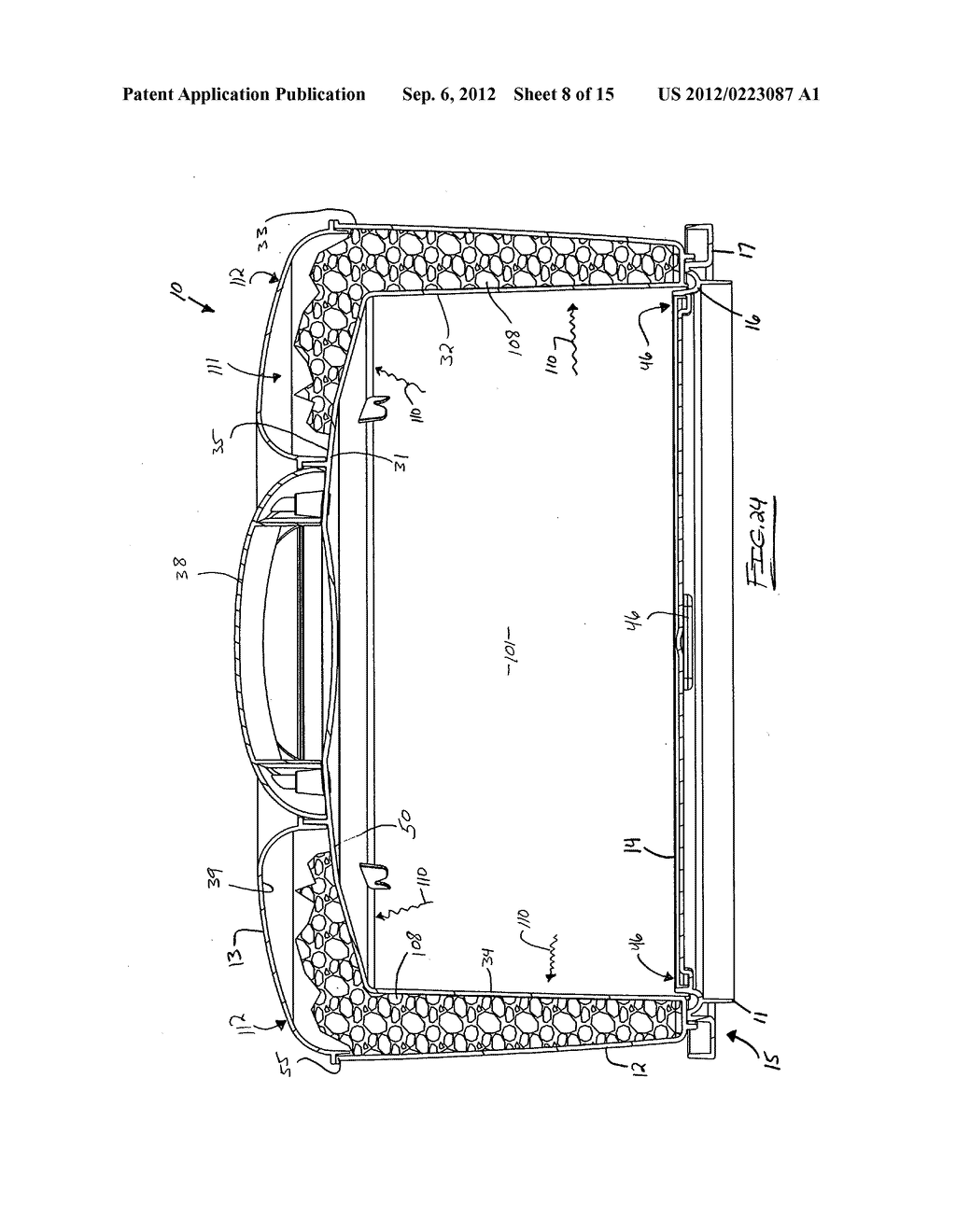 Apparatus for carrying/storing baked goods and the like - diagram, schematic, and image 09