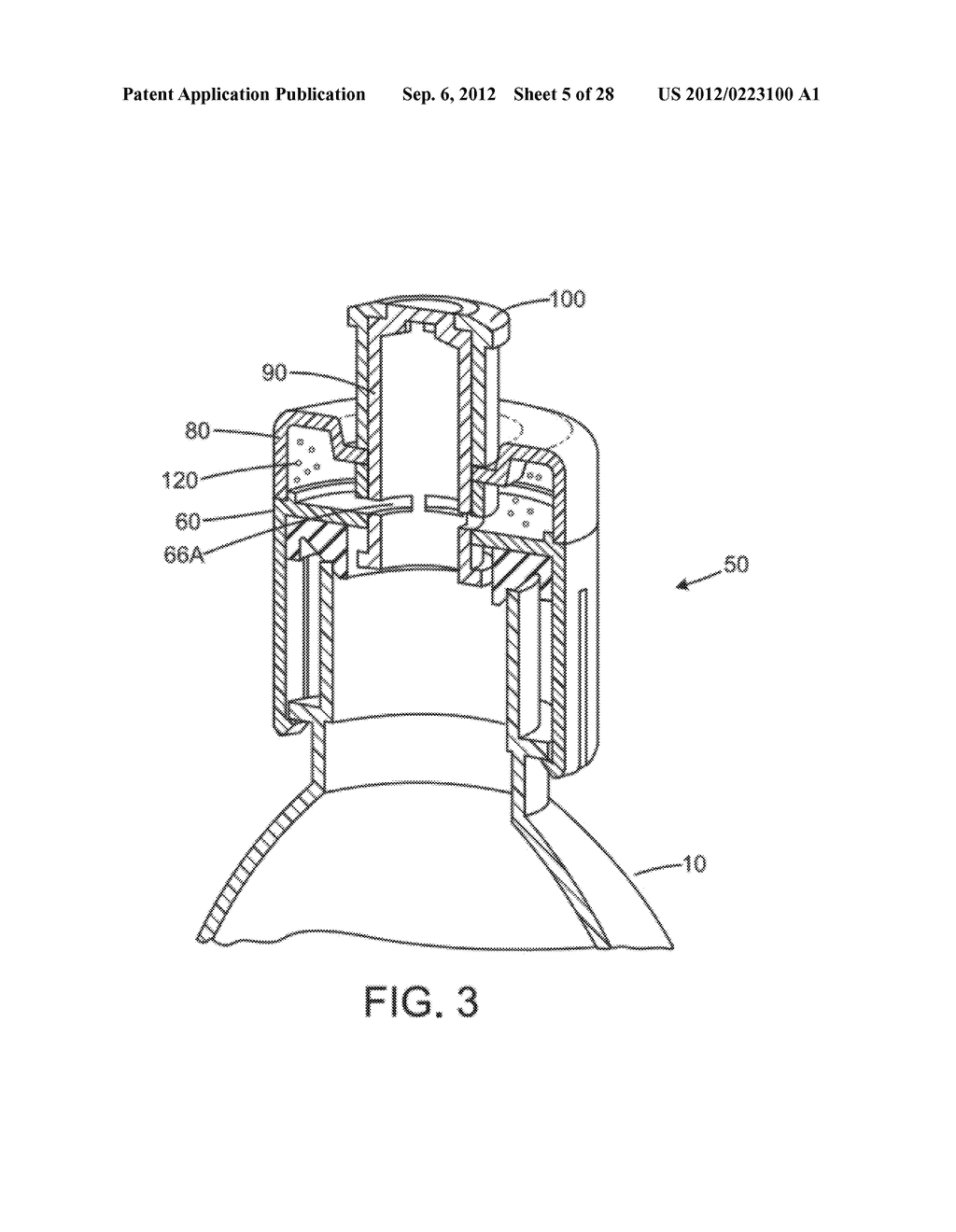 BOTTLE CAP FOR DISPERSING POWDERED SUPPLEMENT IN SITU - diagram, schematic, and image 06