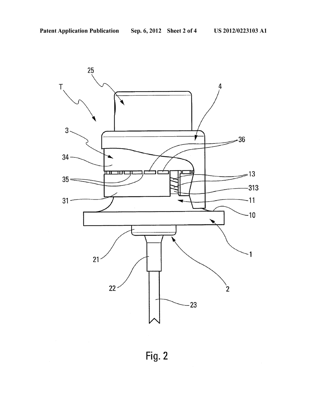 DISPENSER OF FLUID MATERIAL - diagram, schematic, and image 03