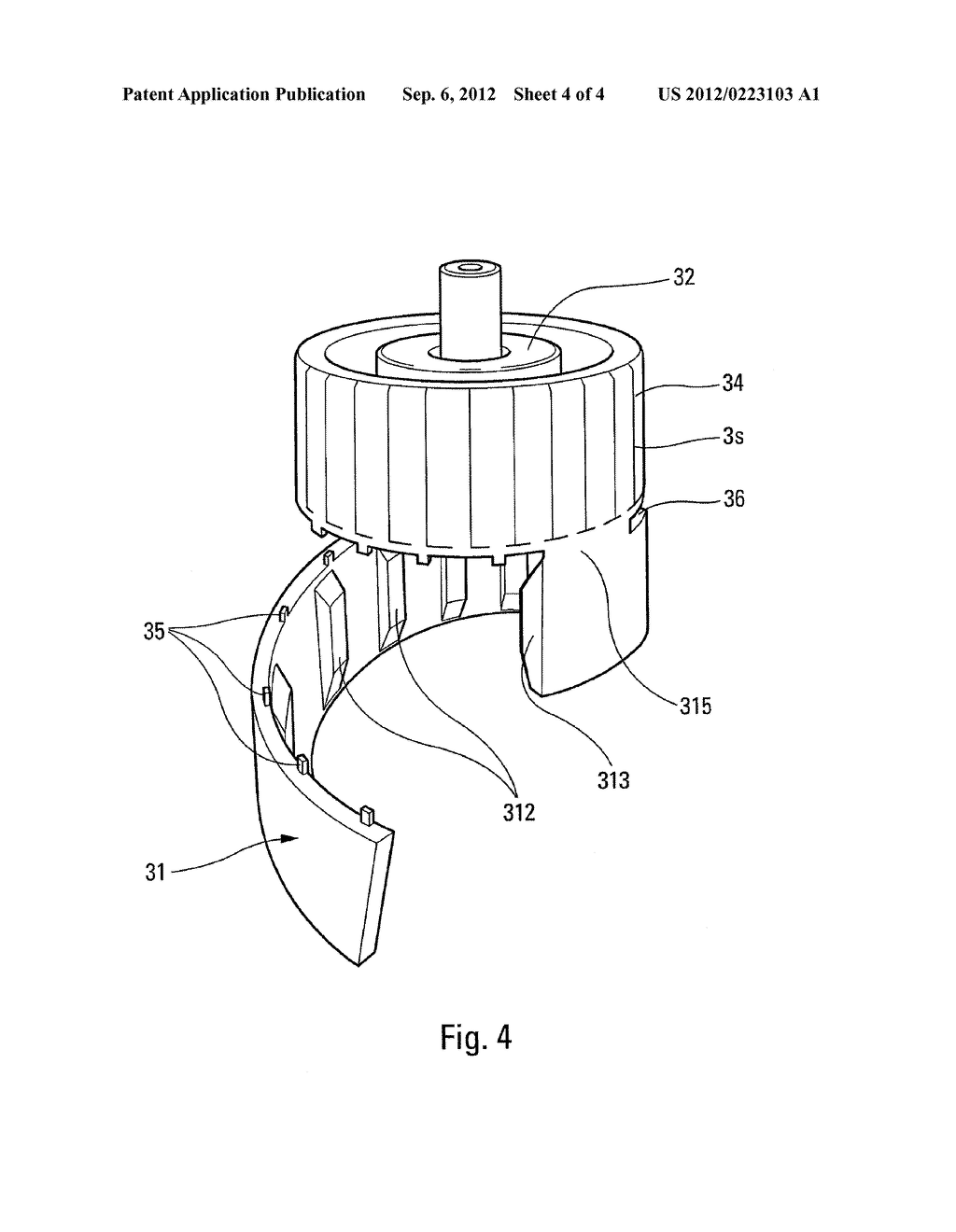 DISPENSER OF FLUID MATERIAL - diagram, schematic, and image 05