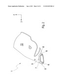 MOVABLE CONNECTING PLATE FOR CONNECTING TWO OVERHEAD STORAGE COMPARTMENT     ELEMENTS diagram and image