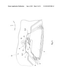 MOVABLE CONNECTING PLATE FOR CONNECTING TWO OVERHEAD STORAGE COMPARTMENT     ELEMENTS diagram and image