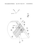 MOVABLE CONNECTING PLATE FOR CONNECTING TWO OVERHEAD STORAGE COMPARTMENT     ELEMENTS diagram and image