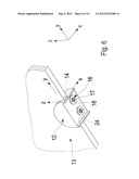 MOVABLE CONNECTING PLATE FOR CONNECTING TWO OVERHEAD STORAGE COMPARTMENT     ELEMENTS diagram and image