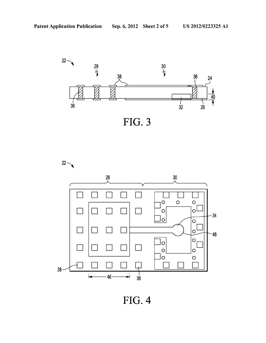 MICROELECRONIC ASSEMBLY WITH AN EMBEDDED WAVEGUIDE ADAPTER AND METHOD FOR     FORMING THE SAME - diagram, schematic, and image 03