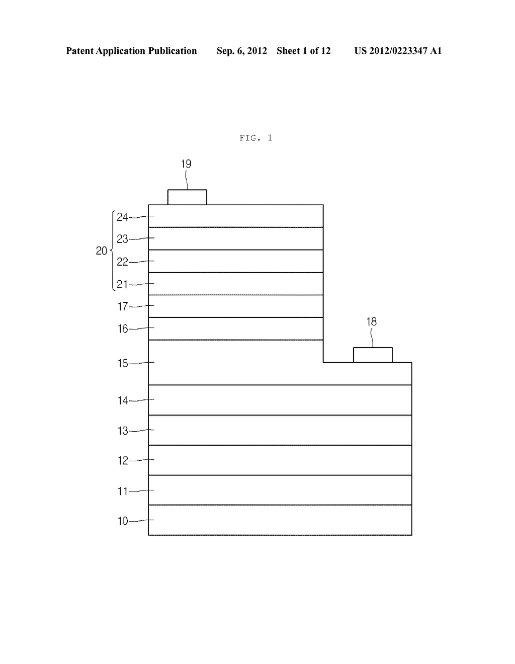 LIGHT EMITTING DEVICE AND LIGHTING APPARATUS - diagram, schematic, and image 02