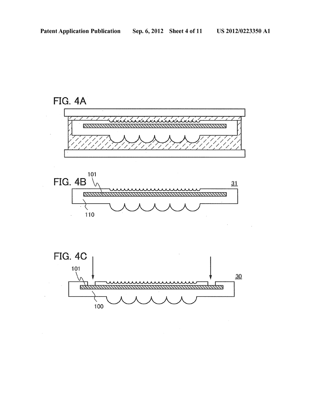 Light-Emitting Device, Lighting Device, Substrate, and Manufacturing     Method of Substrate - diagram, schematic, and image 05