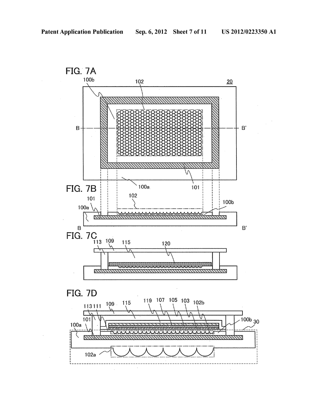 Light-Emitting Device, Lighting Device, Substrate, and Manufacturing     Method of Substrate - diagram, schematic, and image 08