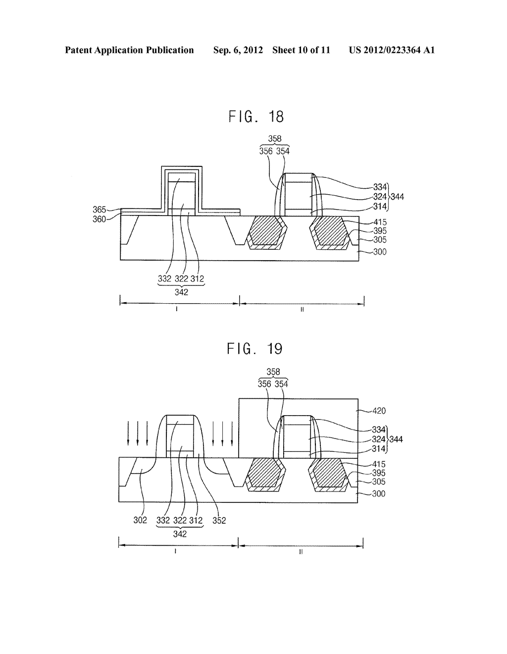 TRANSISTORS AND METHODS OF MANUFACTURING THE SAME - diagram, schematic, and image 11