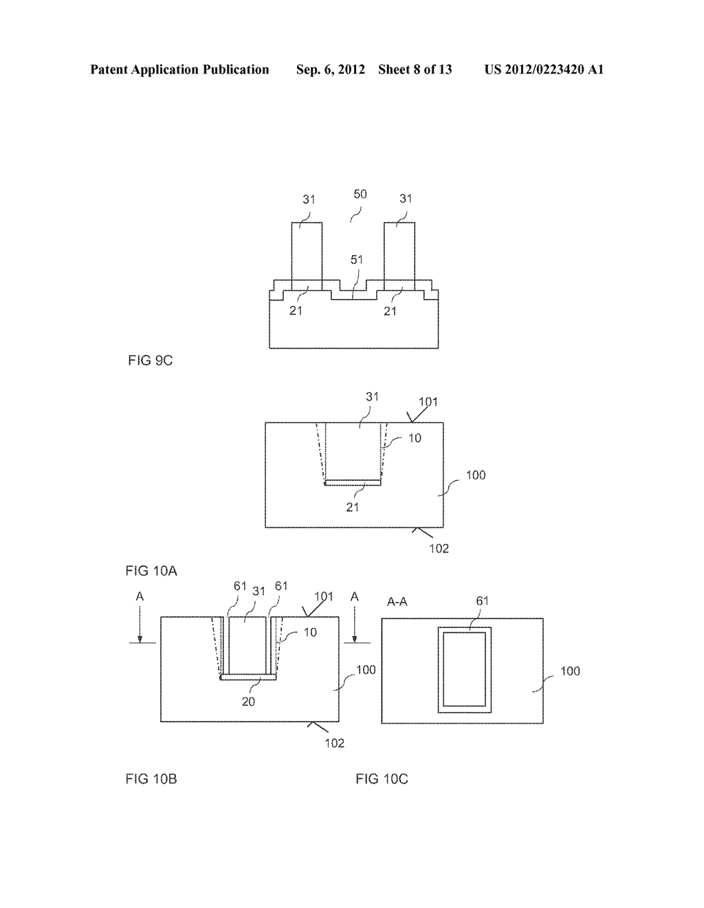 SEMICONDUCTOR BODY WITH A BURIED MATERIAL LAYER - diagram, schematic, and image 09