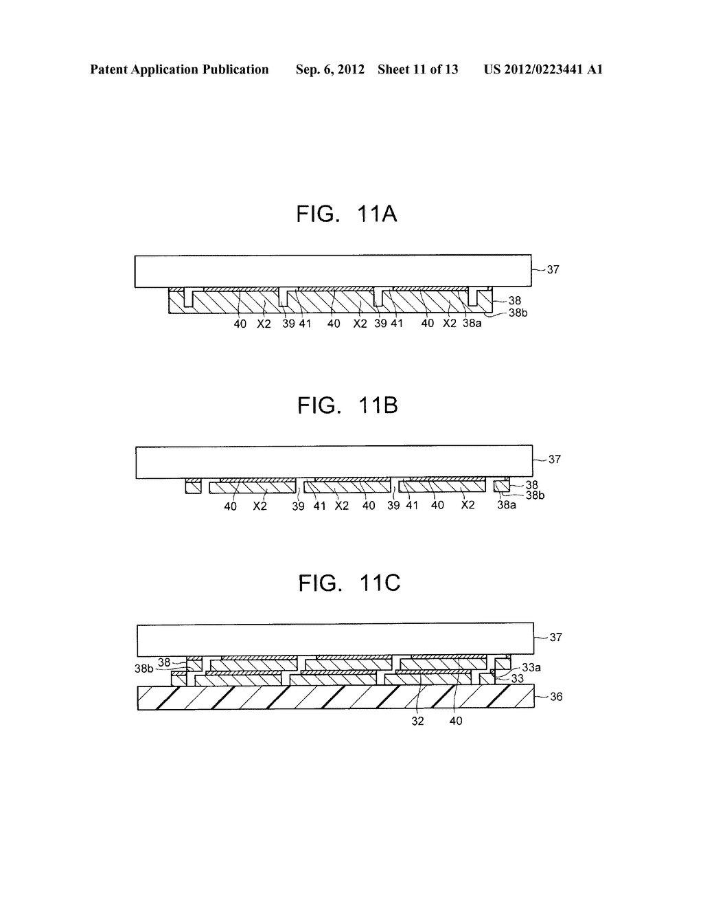 STACKED SEMICONDUCTOR DEVICE AND MANUFACTURING METHOD THEREOF - diagram, schematic, and image 12