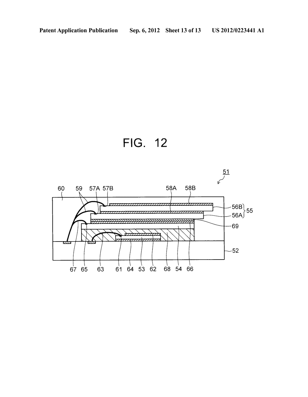 STACKED SEMICONDUCTOR DEVICE AND MANUFACTURING METHOD THEREOF - diagram, schematic, and image 14