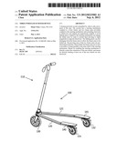 Three-Wheeled Scooter Device diagram and image