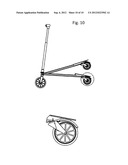 Three-Wheeled Scooter Device diagram and image