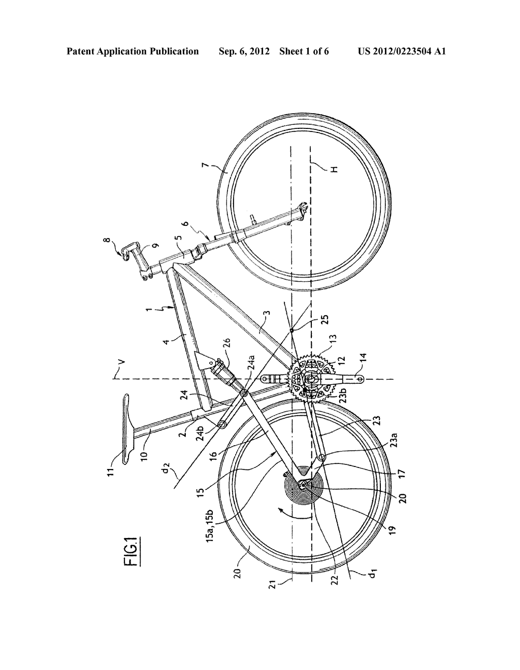 BICYCLE REAR SUSPENSION - diagram, schematic, and image 02