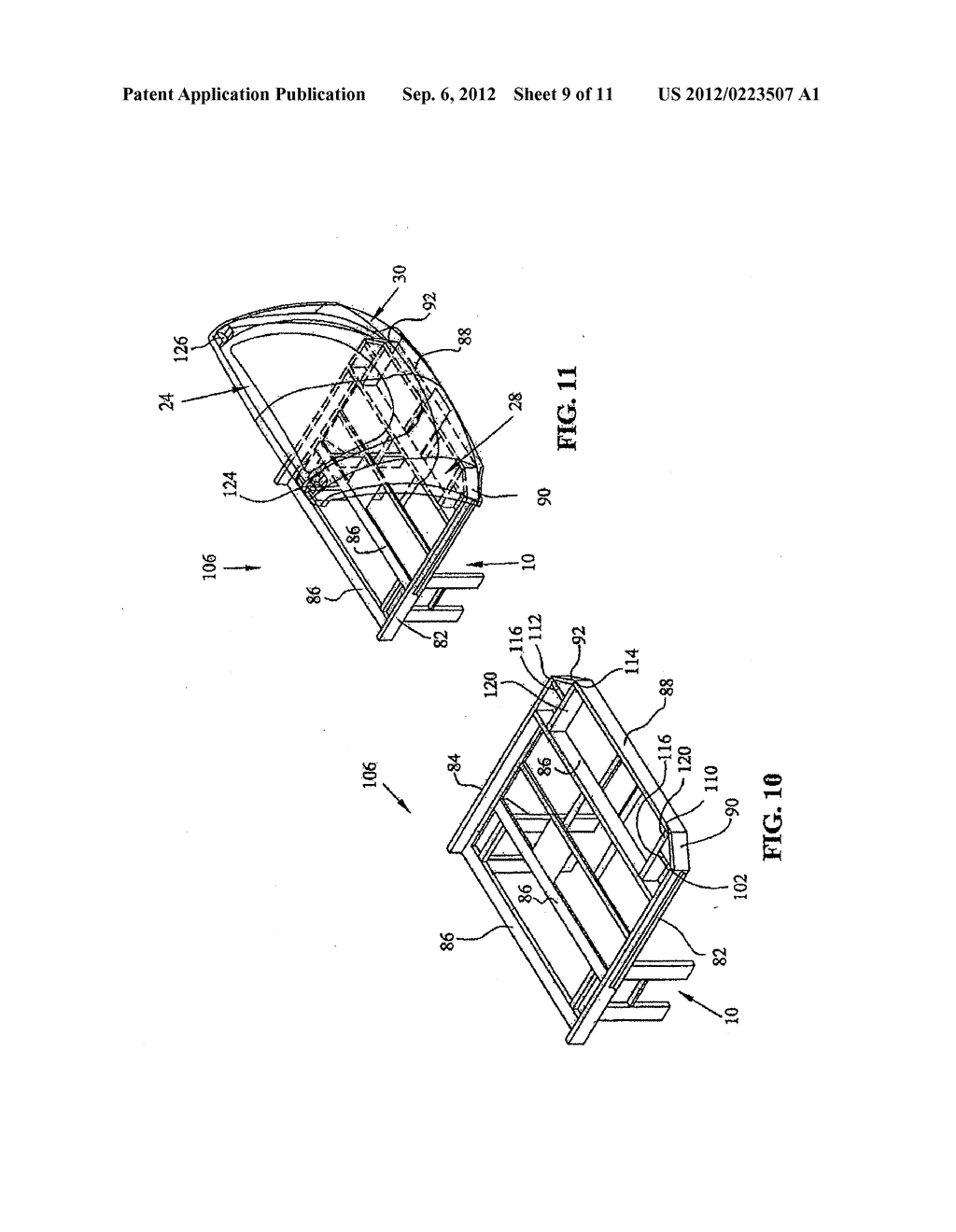 TRAVEL TRAILER HAVING IMPROVED TURNING RADIUS - diagram, schematic, and image 10