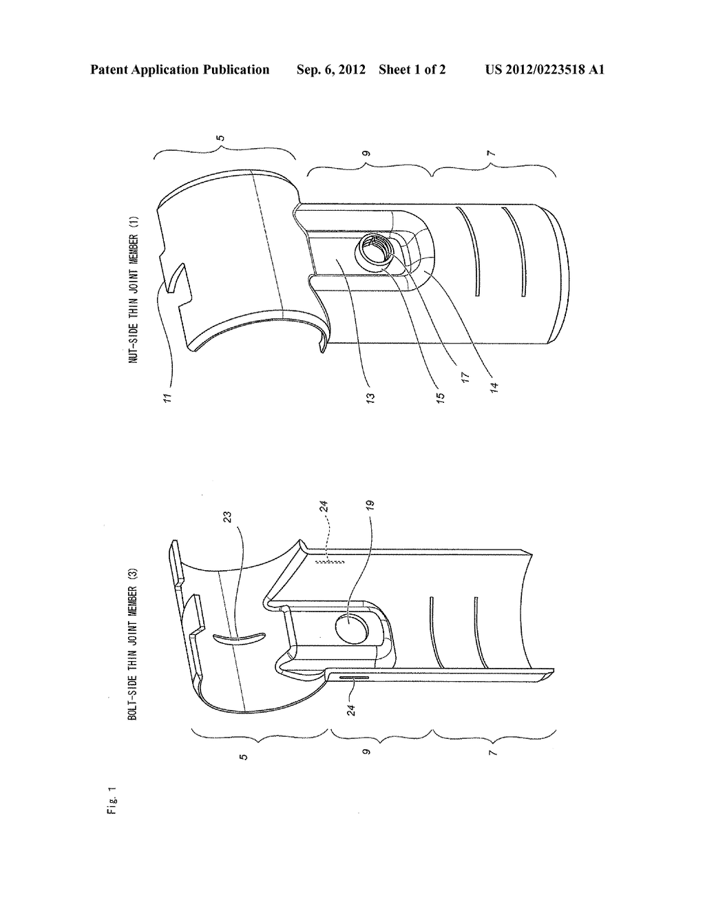 THIN JOINT MEMBER PRODUCING METHOD AND PAIR OF THIN JOINT MEMBERS - diagram, schematic, and image 02