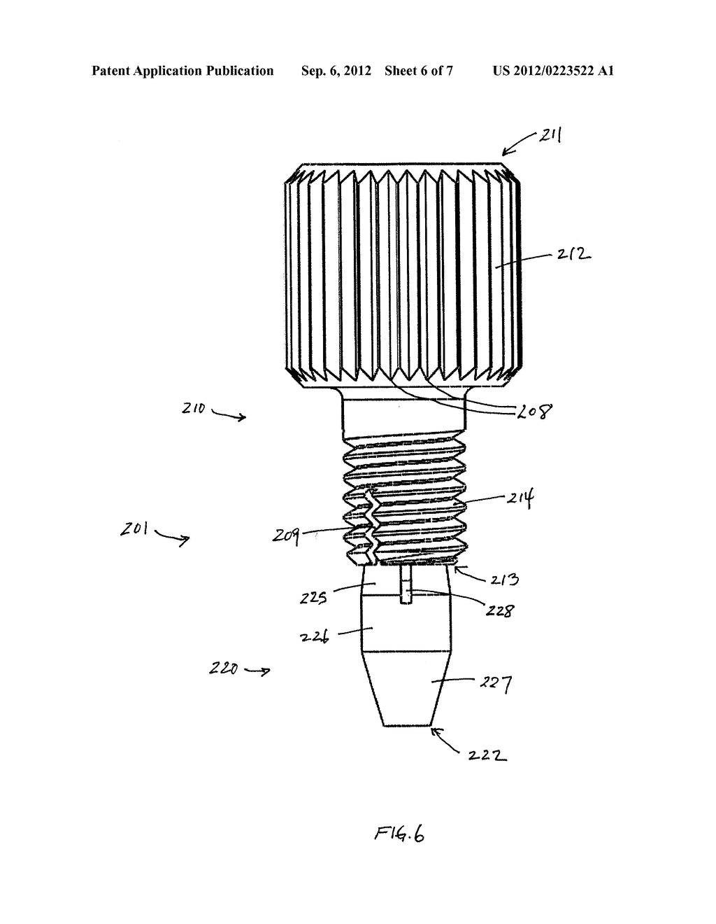 High Pressure Fitting with Self-Releasing Ferrule - diagram, schematic, and image 07