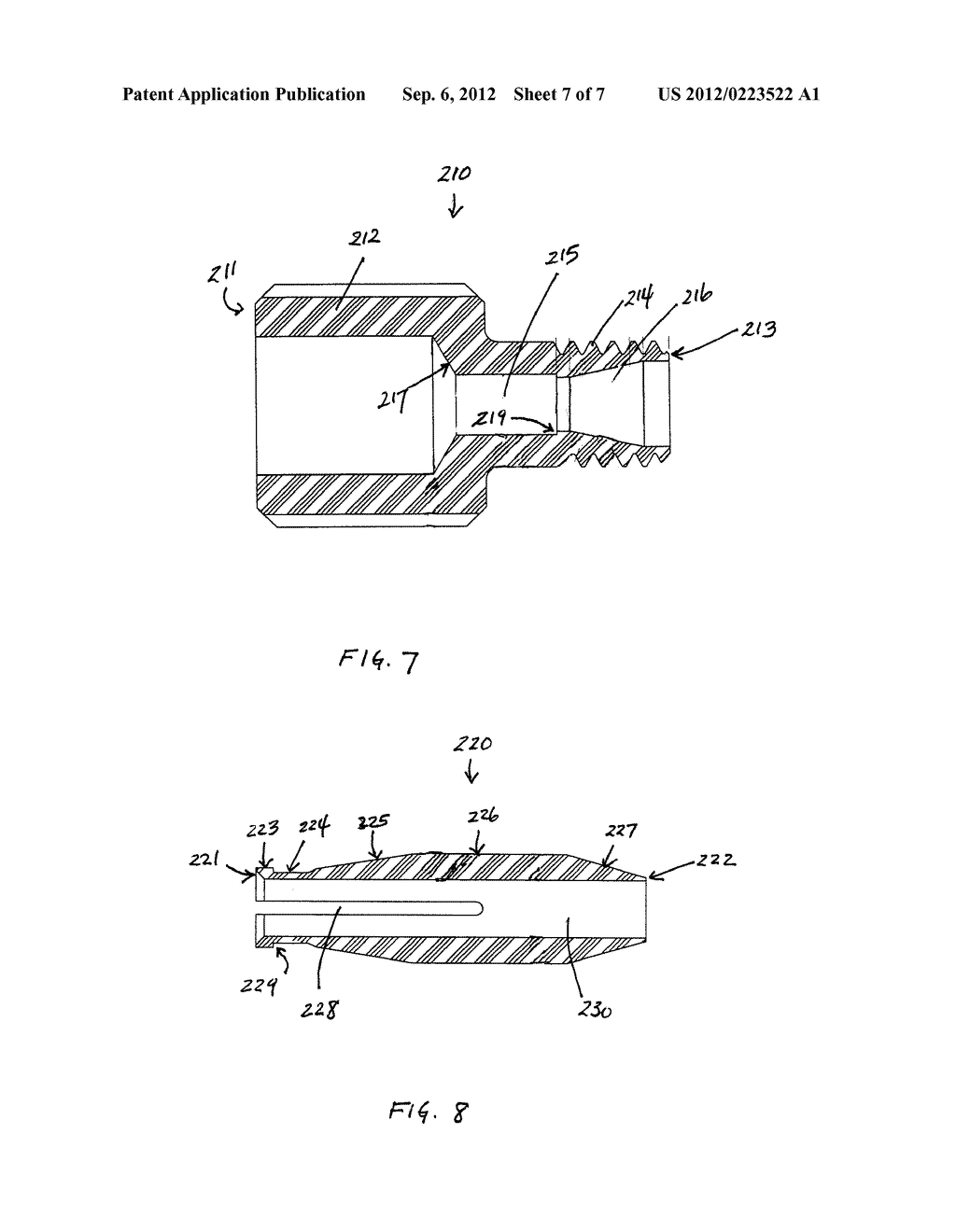 High Pressure Fitting with Self-Releasing Ferrule - diagram, schematic, and image 08