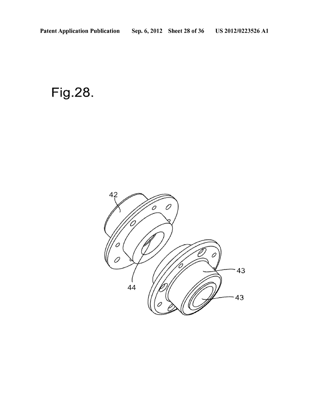 ROTOR AND NOZZLE ASSEMBLY FOR A RADIAL TURBINE AND METHOD OF OPERATION - diagram, schematic, and image 29