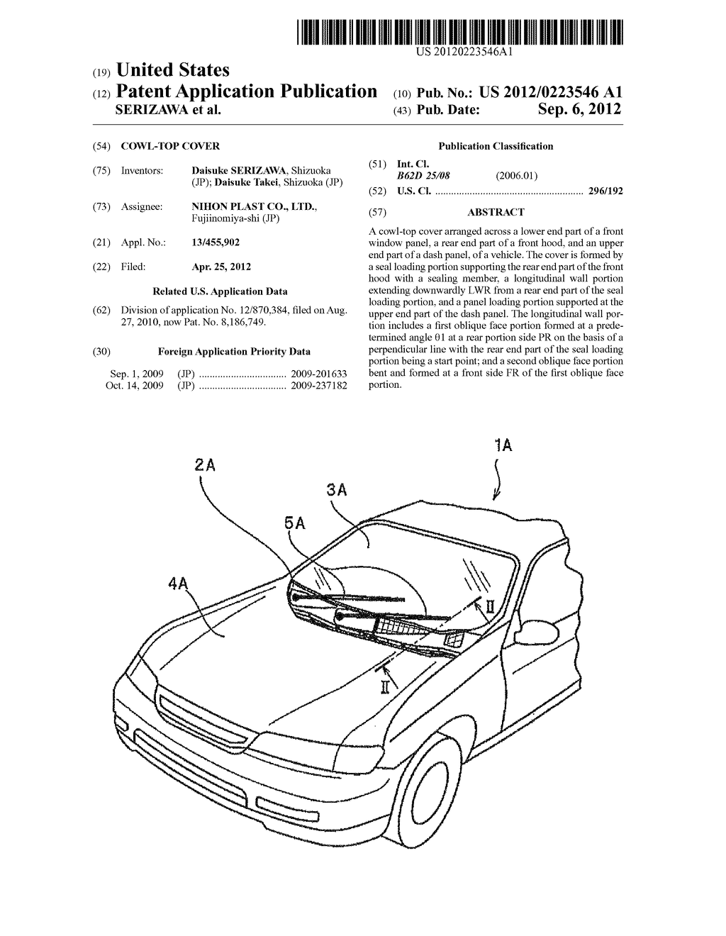 COWL-TOP COVER - diagram, schematic, and image 01