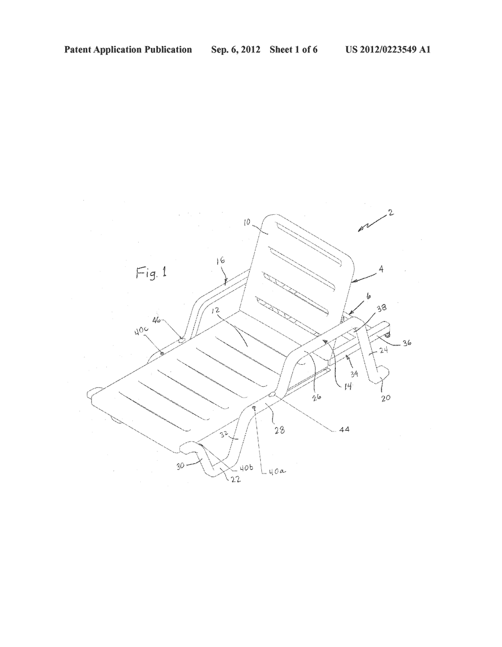 LOUNGE CHAIR WITH MISTING FEATURE - diagram, schematic, and image 02