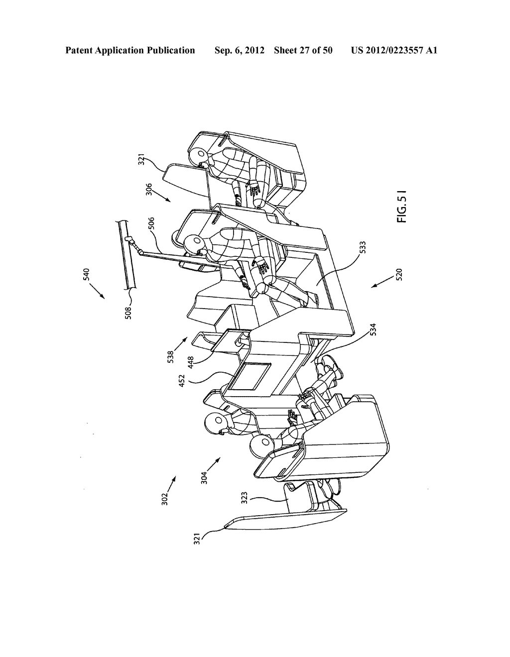 AIRCRAFT SEATING ARRANGEMENT - diagram, schematic, and image 28