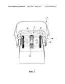  ADJUSTMENT MECHANISM FOR POSITIONING A HEADREST IN AN INFANT CAR SEAT diagram and image
