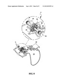  ADJUSTMENT MECHANISM FOR POSITIONING A HEADREST IN AN INFANT CAR SEAT diagram and image