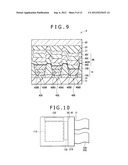 ORGANIC EL DISPLAY DEVICE AND METHOD OF MANUFACTURING THE SAME diagram and image
