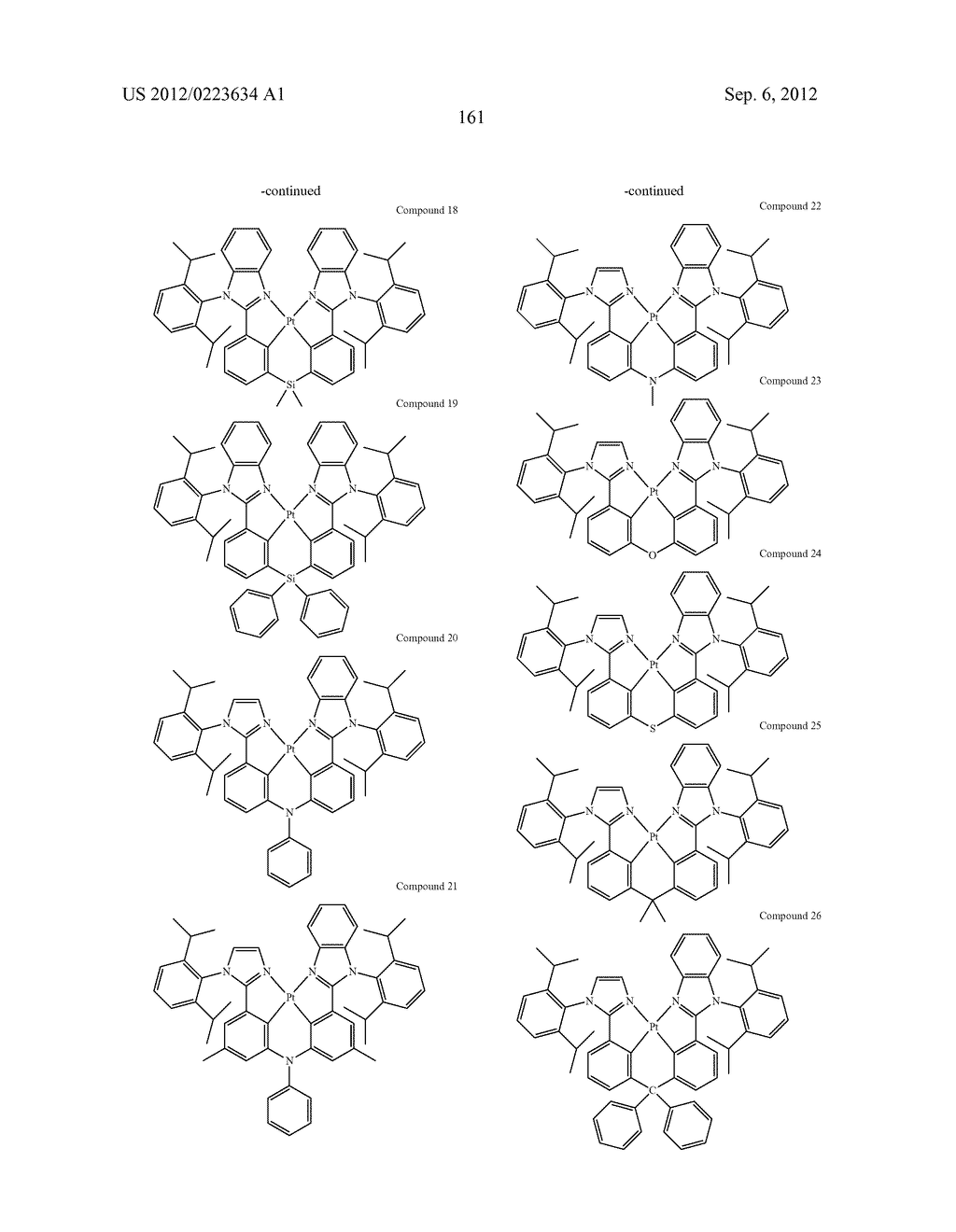 NOVEL TETRADENTATE PLATINUM COMPLEXES - diagram, schematic, and image 166