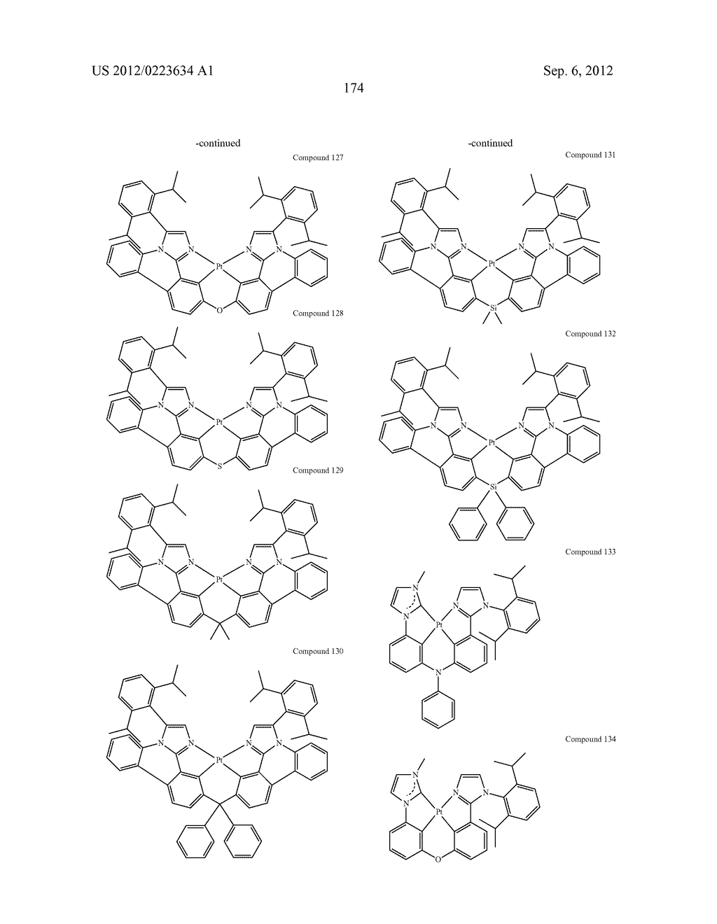 NOVEL TETRADENTATE PLATINUM COMPLEXES - diagram, schematic, and image 179