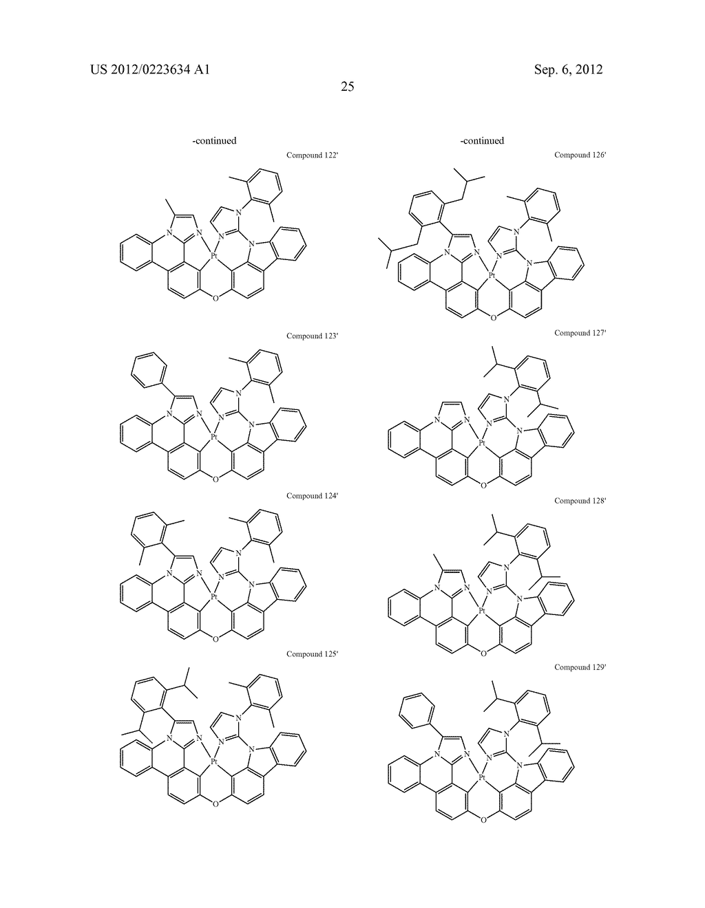NOVEL TETRADENTATE PLATINUM COMPLEXES - diagram, schematic, and image 30