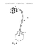 LAMP AND LUMINAIRE WITH AT LEAST ONE LIGHT EMITTING DIODE diagram and image