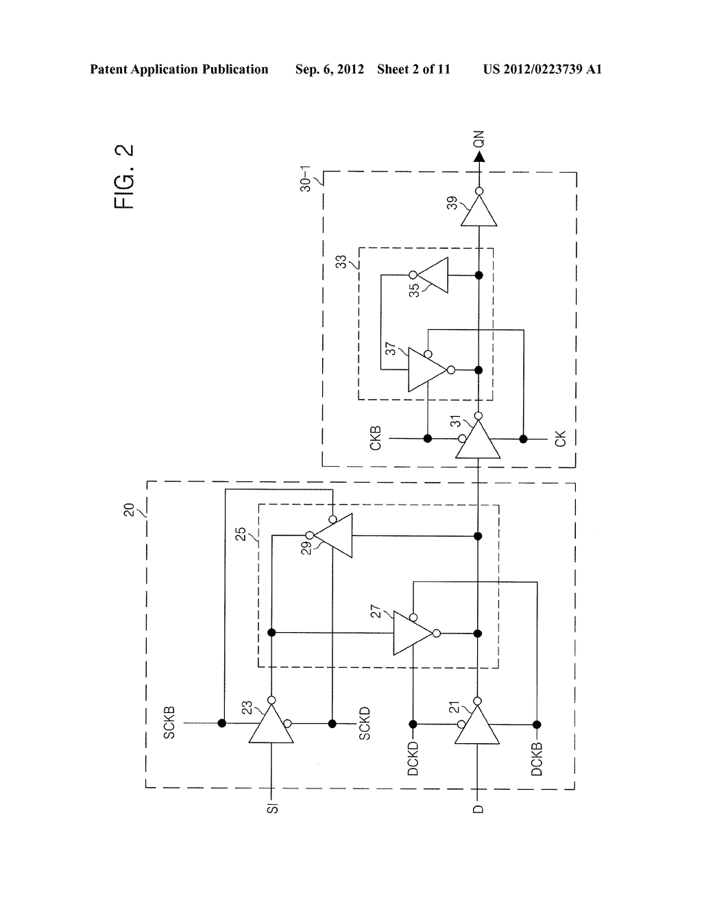 FLIP-FLOP AND SEMICONDUCTOR DEVICE INCLUDING THE SAME - diagram, schematic, and image 03