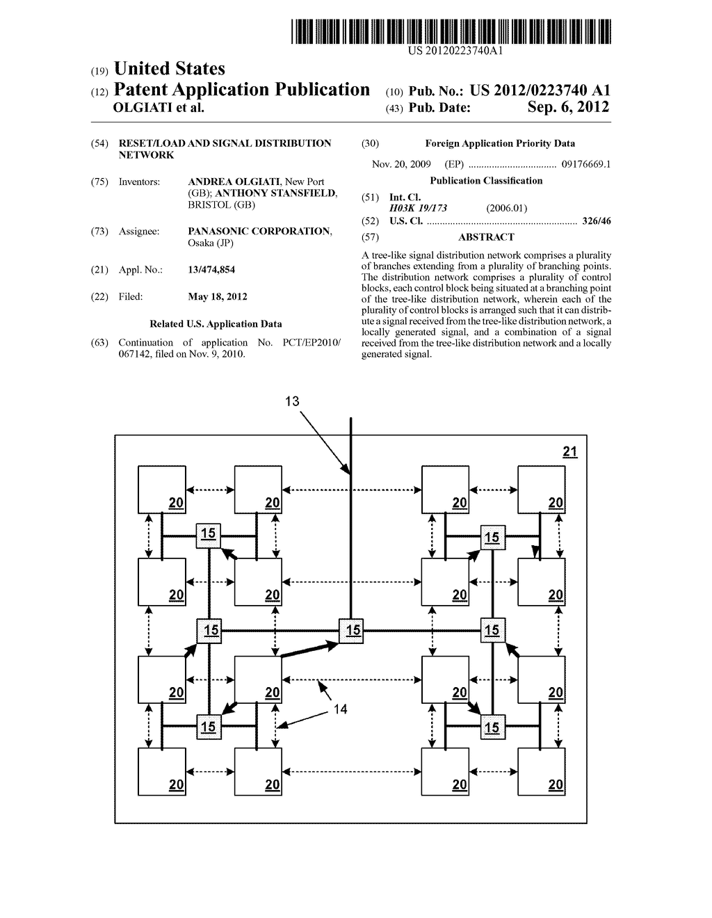 RESET/LOAD AND SIGNAL DISTRIBUTION NETWORK - diagram, schematic, and image 01