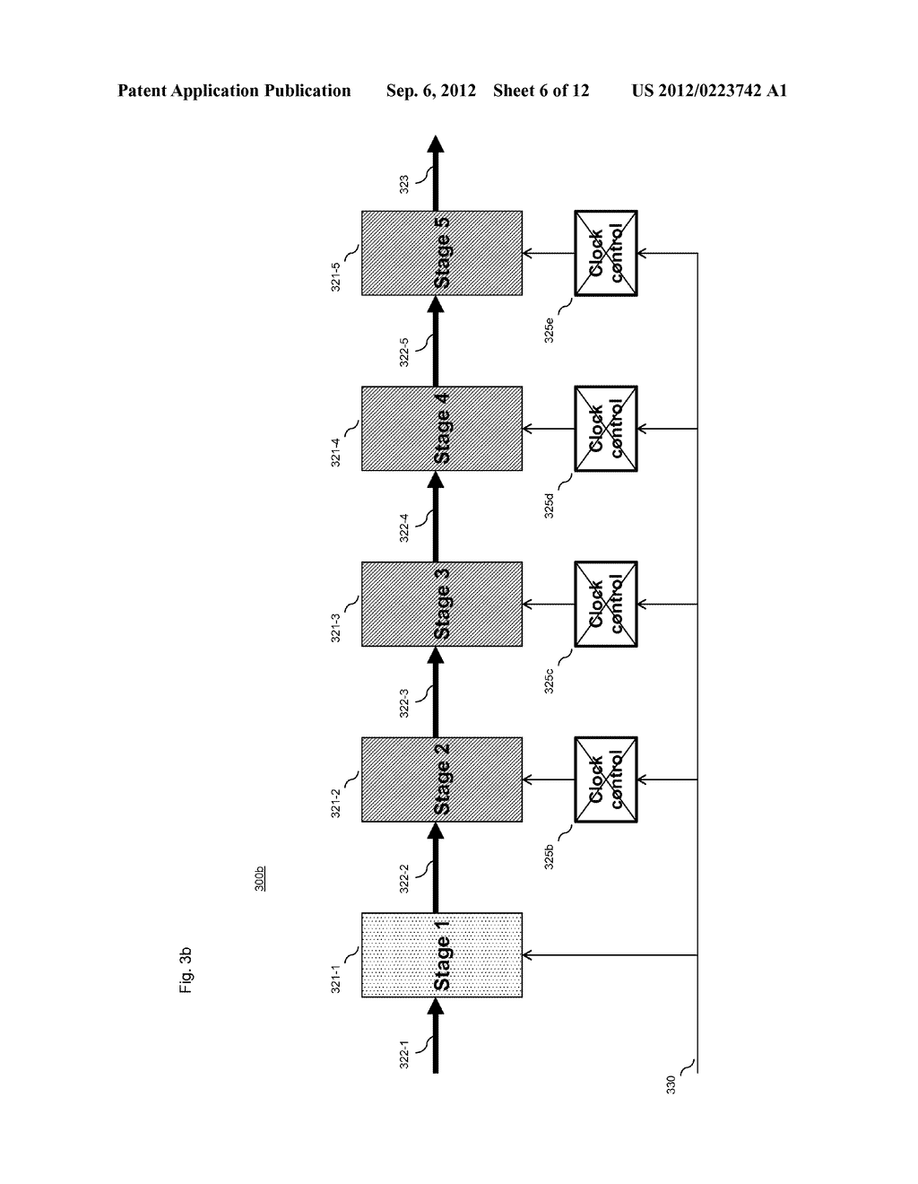 METHOD AND APPARATUS FOR REDUCING POWER CONSUMPTION IN A DIGITAL CIRCUIT     BY CONTROLLING THE CLOCK - diagram, schematic, and image 07