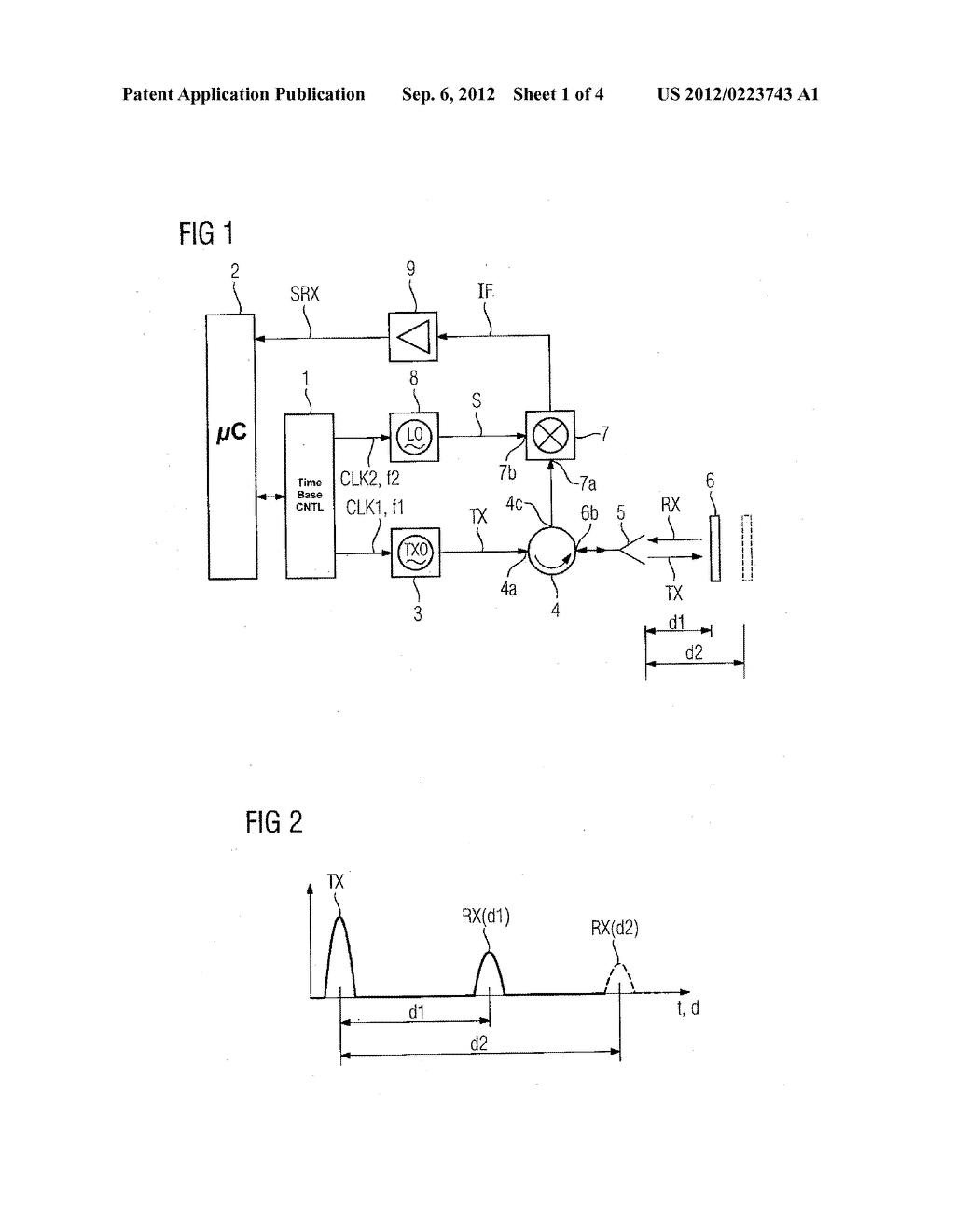 Time Base Generator and Method for Providing a First Clock Signal and a     Second Clock Signal - diagram, schematic, and image 02