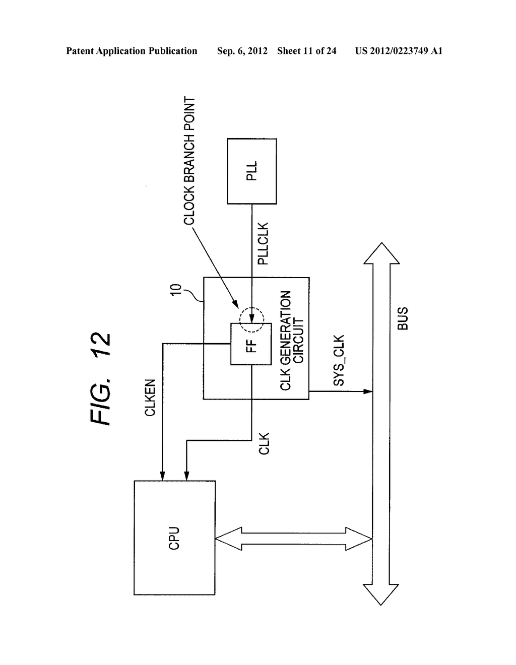 CLOCK SYNCHRONIZATION CIRCUIT AND SEMICONDUCTOR INTEGRATED CIRCUIT - diagram, schematic, and image 12