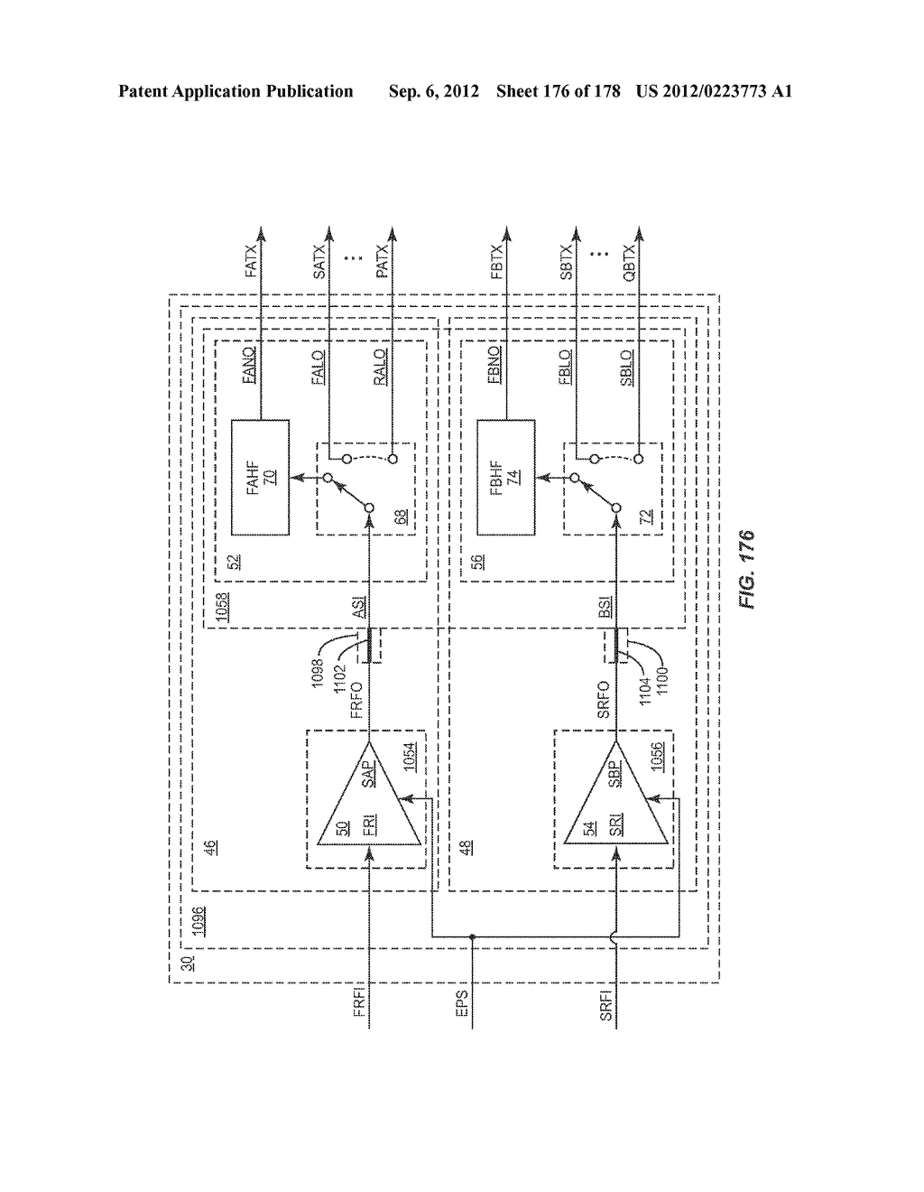 LINEAR MODE AND NON-LINEAR MODE QUADRATURE PA CIRCUITRY - diagram, schematic, and image 177