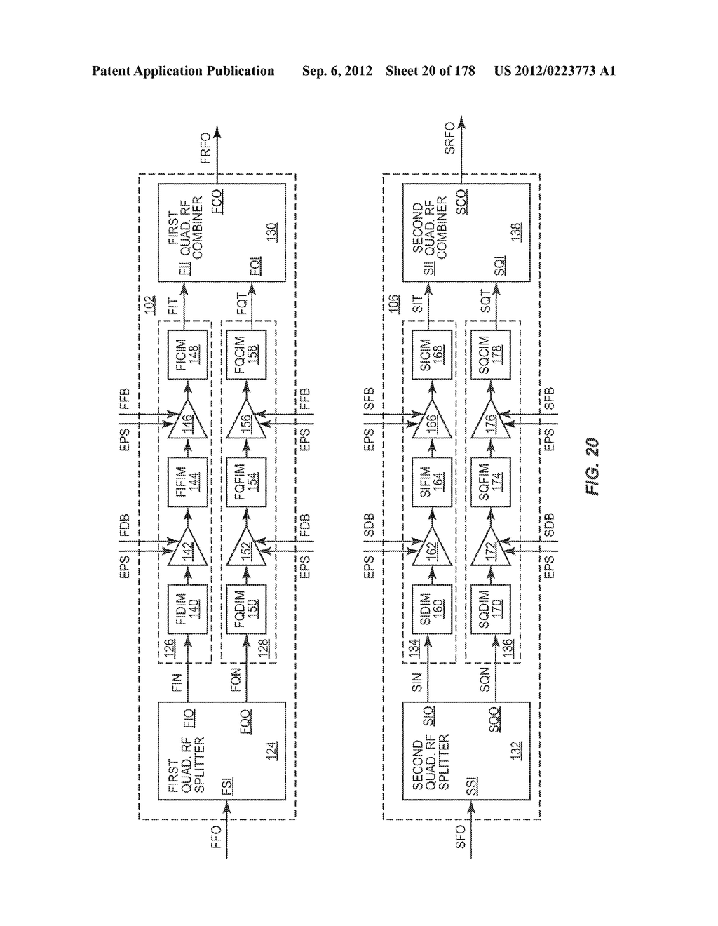 LINEAR MODE AND NON-LINEAR MODE QUADRATURE PA CIRCUITRY - diagram, schematic, and image 21