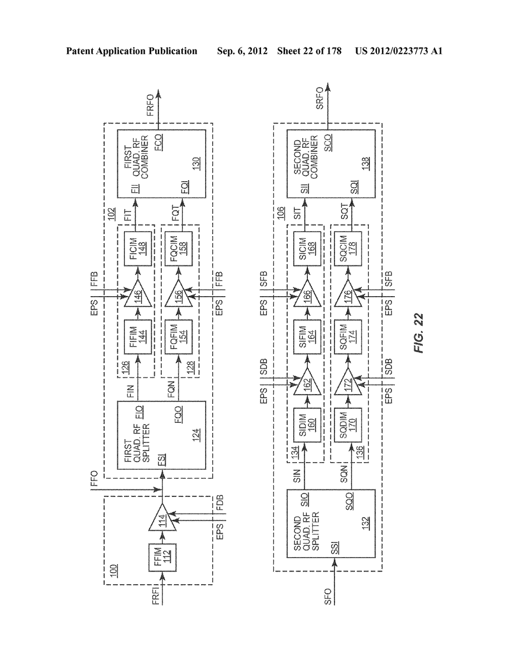 LINEAR MODE AND NON-LINEAR MODE QUADRATURE PA CIRCUITRY - diagram, schematic, and image 23