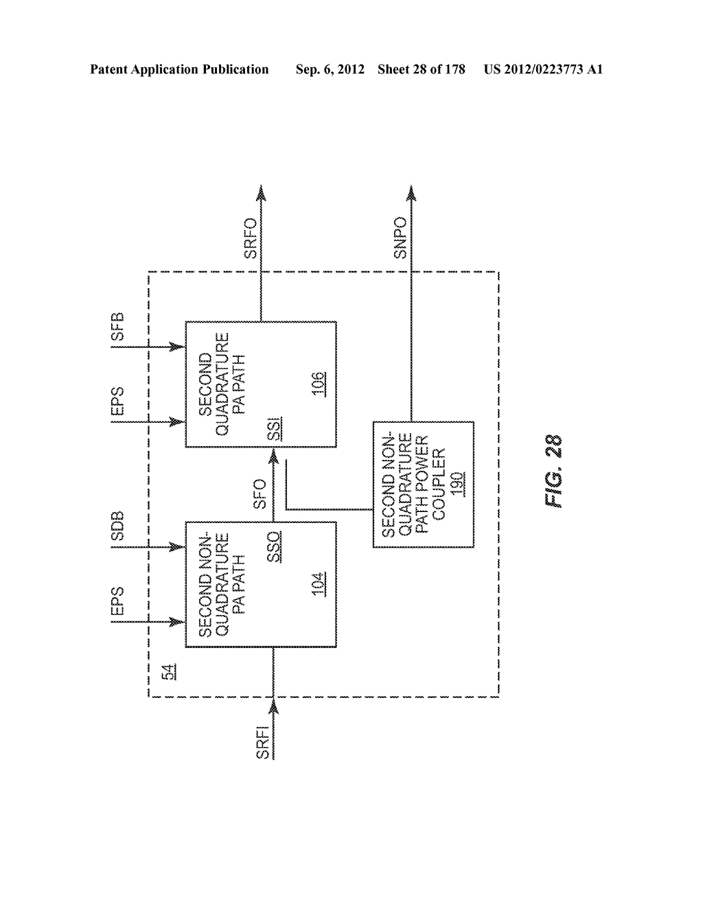 LINEAR MODE AND NON-LINEAR MODE QUADRATURE PA CIRCUITRY - diagram, schematic, and image 29