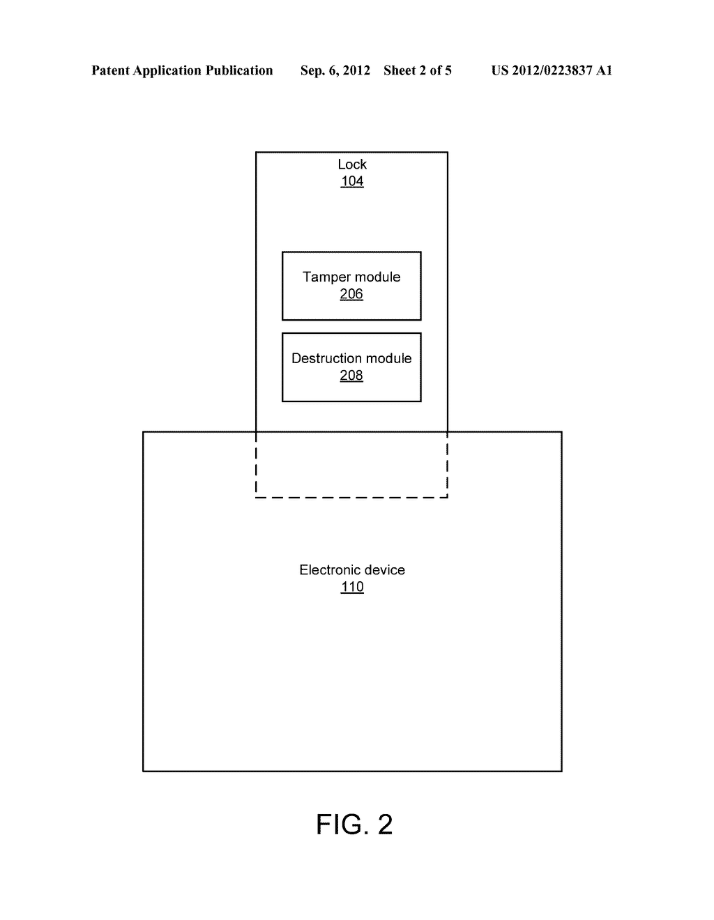 SYSTEM AND METHOD FOR PROTECTING AGAINST TAMPERING WITH A SECURITY DEVICE - diagram, schematic, and image 03