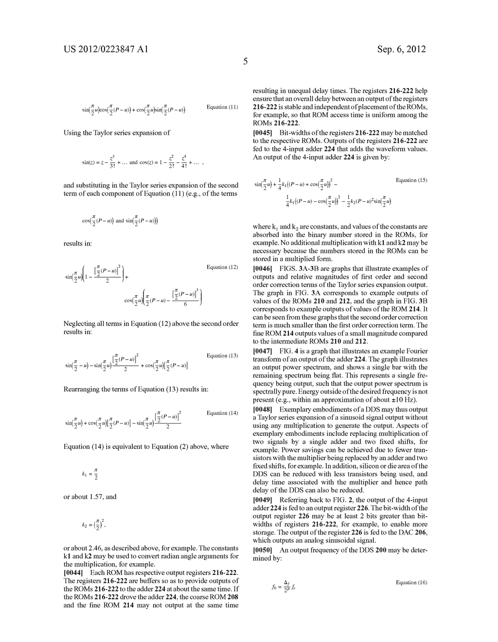 Method and Apparatus for Direct Digital Synthesis of Signals Using Taylor     Series Expansion - diagram, schematic, and image 23