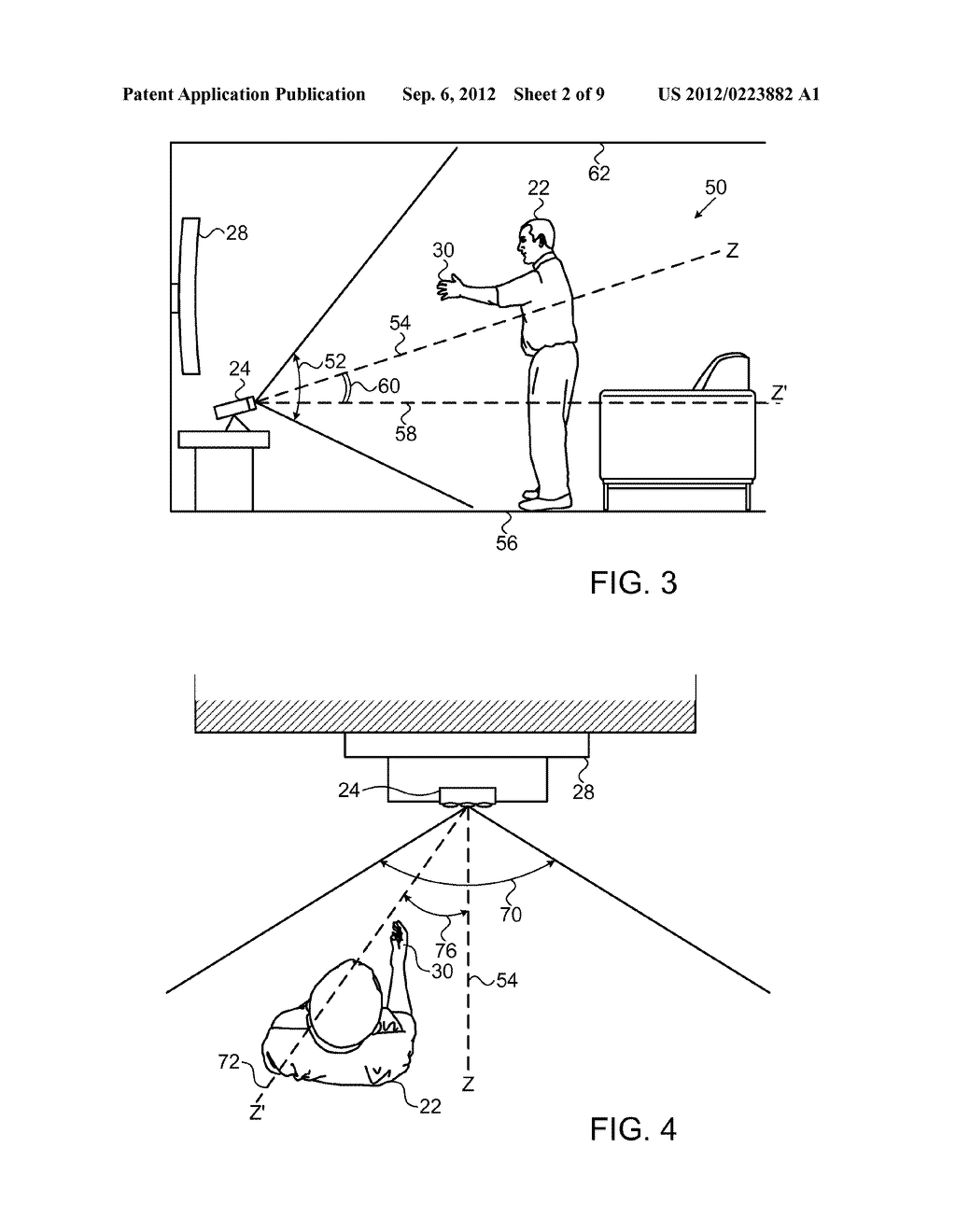 Three Dimensional User Interface Cursor Control - diagram, schematic, and image 03