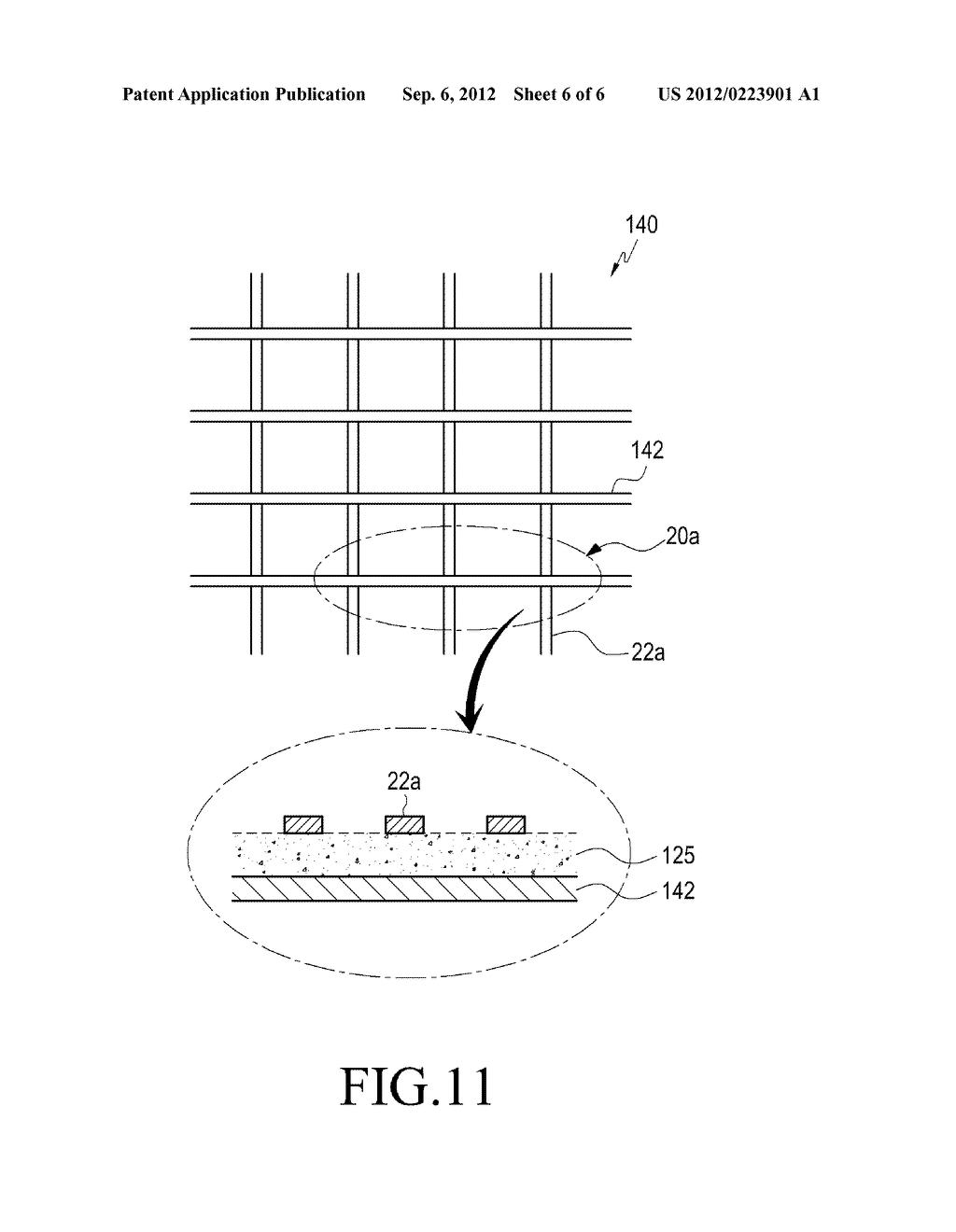 METHOD OF MANUFACTURING TRANSPARENT CIRCUIT SUBSTRATE FOR TOUCH SCREEN - diagram, schematic, and image 07
