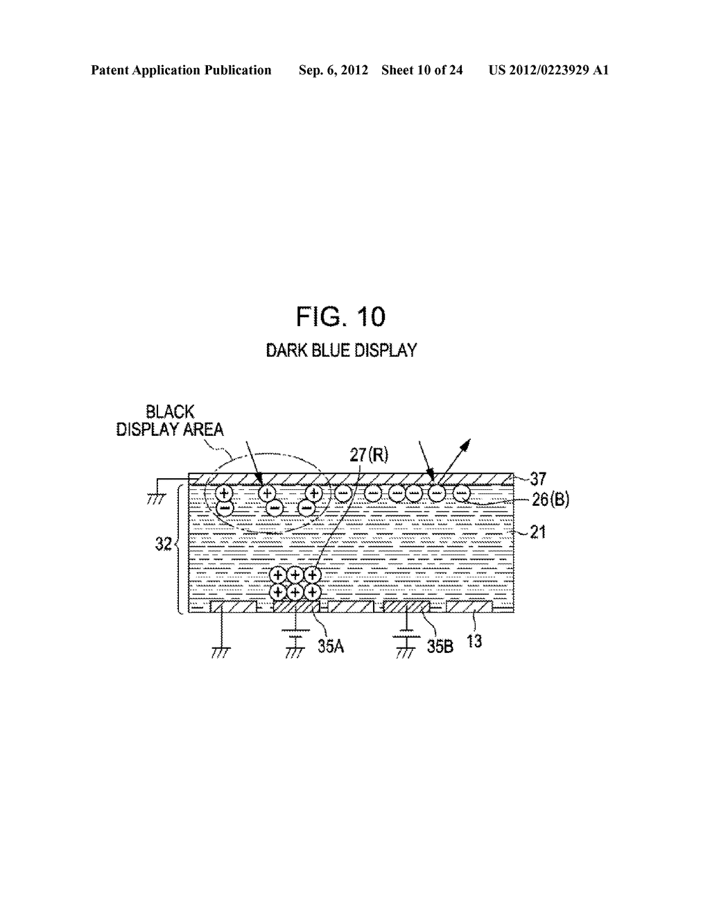 ELECTROPHORETIC DISPLAY DEVICE, DRIVING METHOD OF THE SAME, AND ELECTRONIC     APPARATUS - diagram, schematic, and image 11